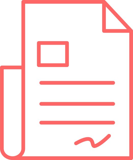 Estilo del icono del artículo de diseño vectorial