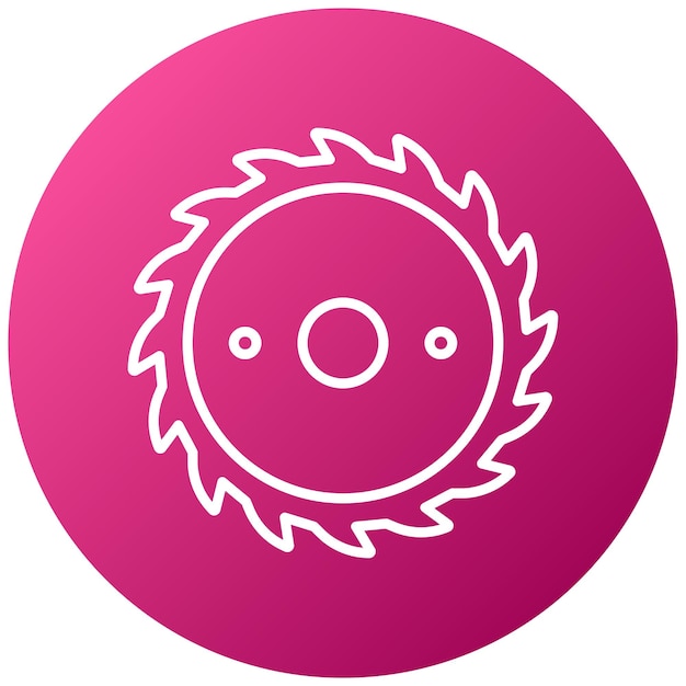 Estilo del icono de aserradura