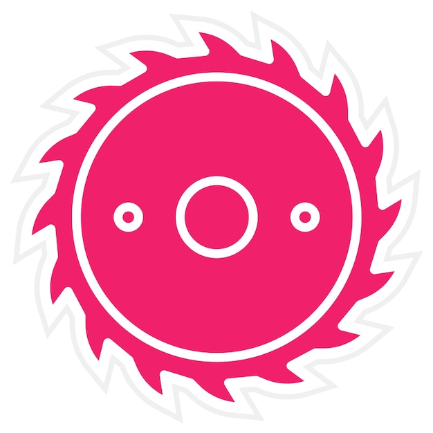 Estilo del icono de aserradura