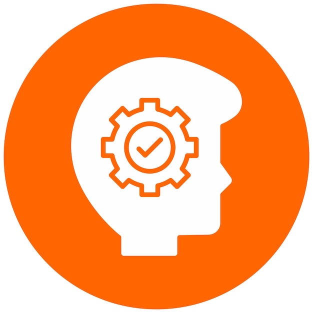 Estilo del icono de asignación de diseño vectorial