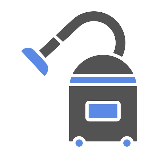 Estilo del icono de la aspiradora de diseño vectorial