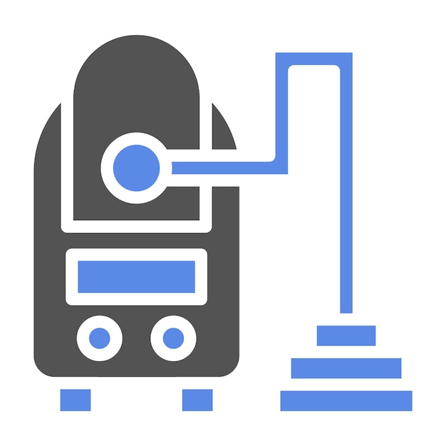 Estilo del icono de la aspiradora de diseño vectorial
