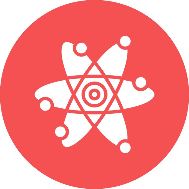 Estilo del icono de átomo