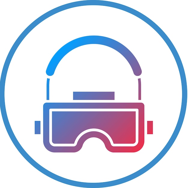 Estilo del icono del auricular de diseño vectorial