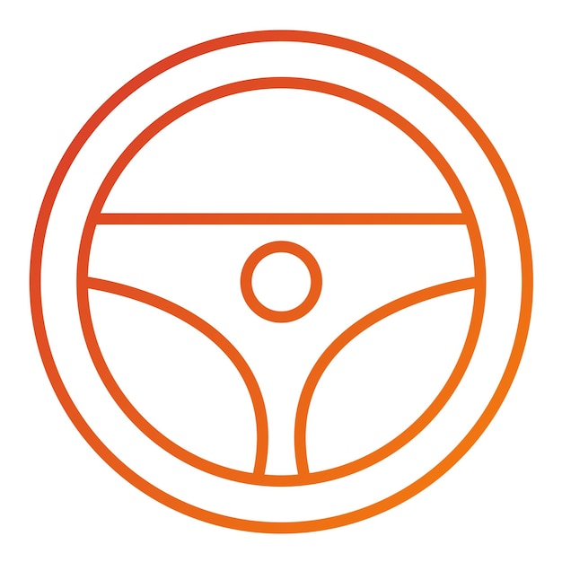 Estilo de icono automotriz de diseño vectorial
