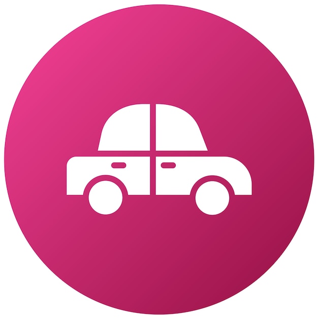 Estilo de icono de automóvil de diseño vectorial