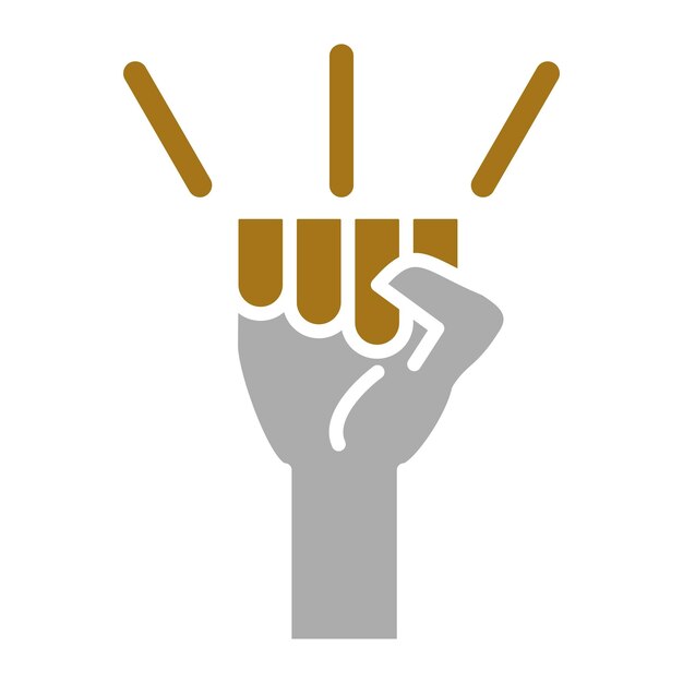 Estilo del icono de autonomía del diseño vectorial