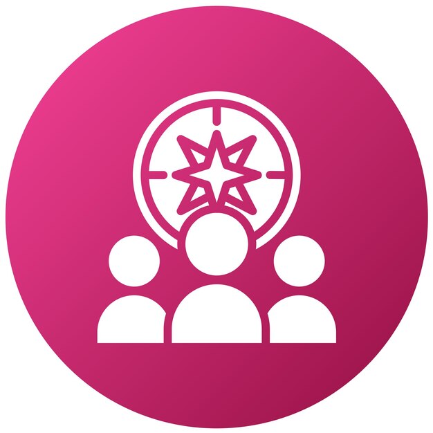 El estilo del icono de la aventura del grupo de diseño vectorial