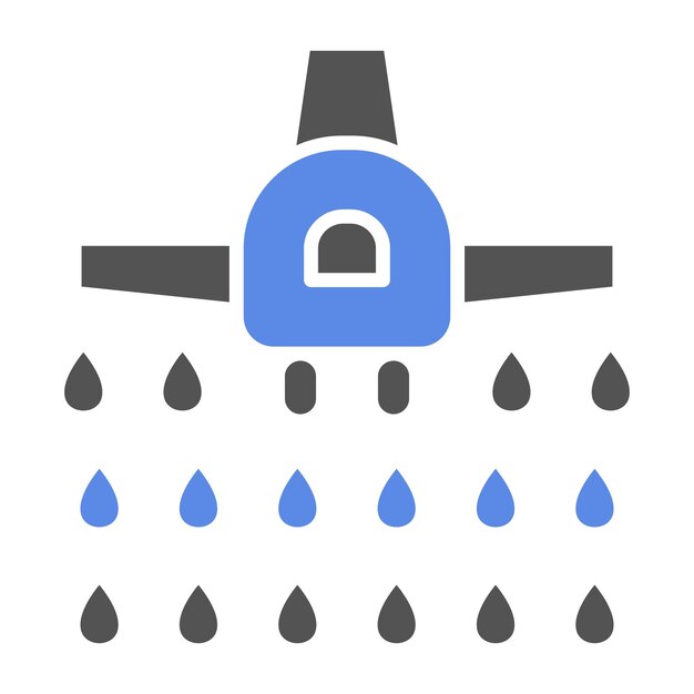 Estilo del icono del avión de bomberos