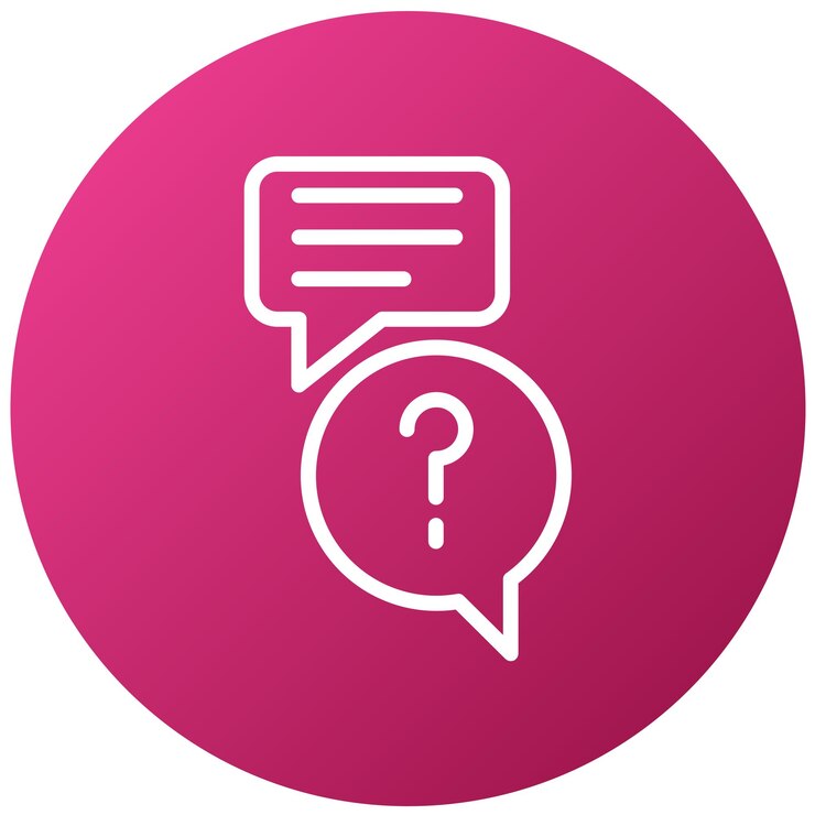 Vector estilo de icono de ayuda para la conversación de diseño vectorial