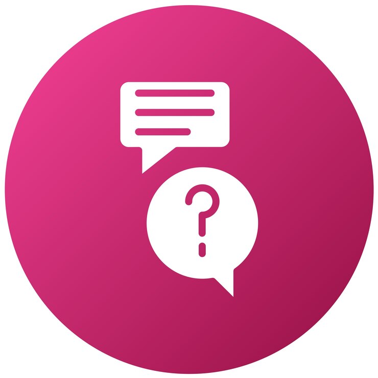 Vector estilo de icono de ayuda para la conversación de diseño vectorial
