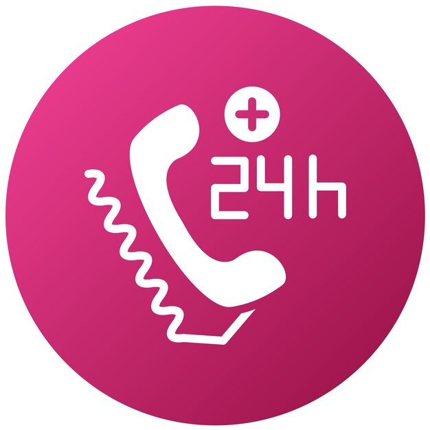 Estilo del icono de ayuda de línea de ayuda de diseño vectorial