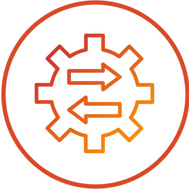 Estilo del icono de ayuda para la resolución del diseño vectorial