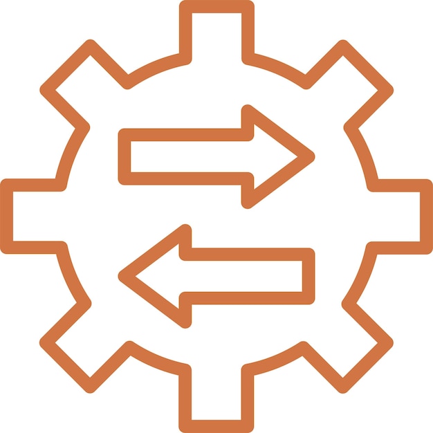 Estilo del icono de ayuda para la resolución del diseño vectorial