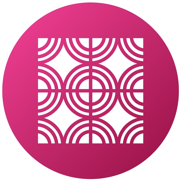 Estilo del icono de los azulejos de diseño vectorial