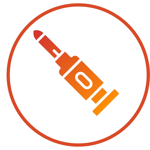 Estilo de icono de bala de diseño vectorial