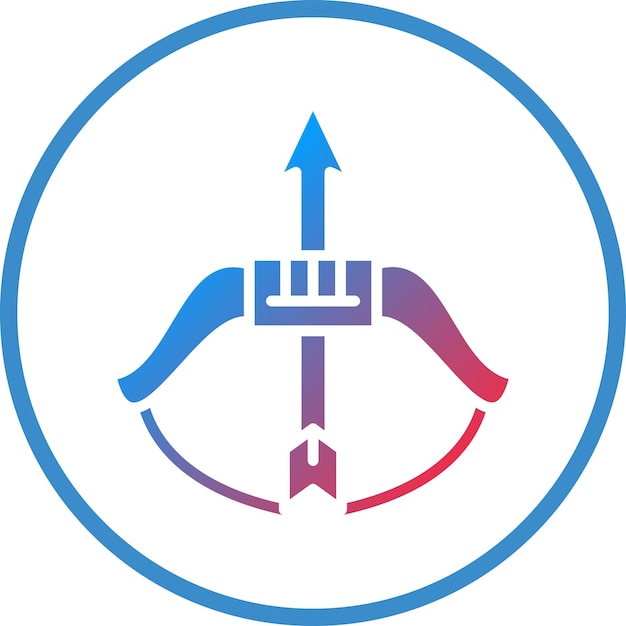Estilo del icono de la ballesta