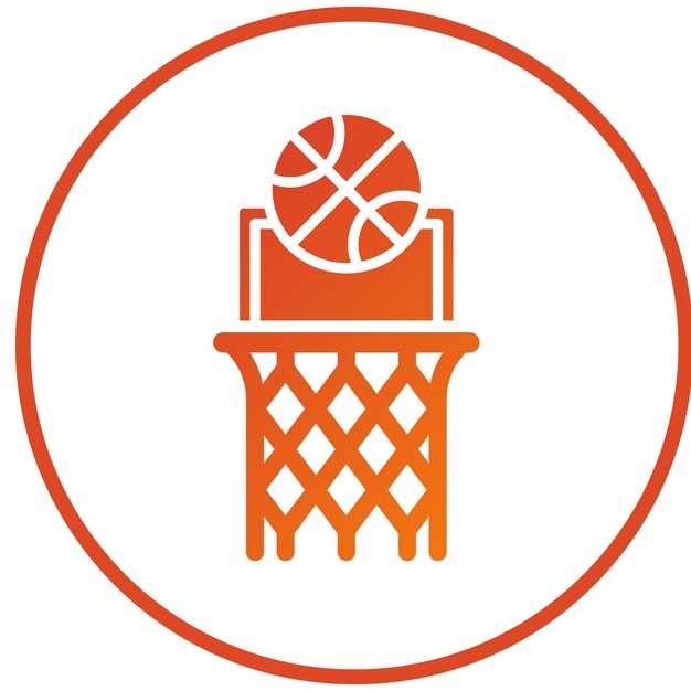 Estilo de icono de baloncesto