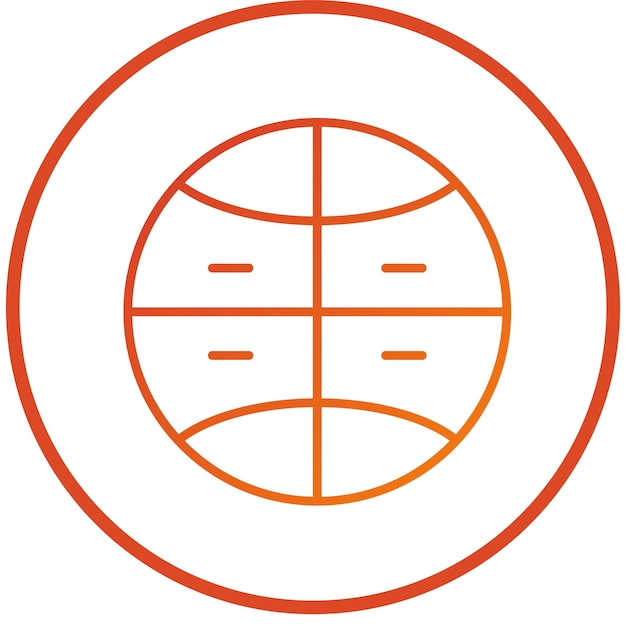 Estilo de icono de baloncesto