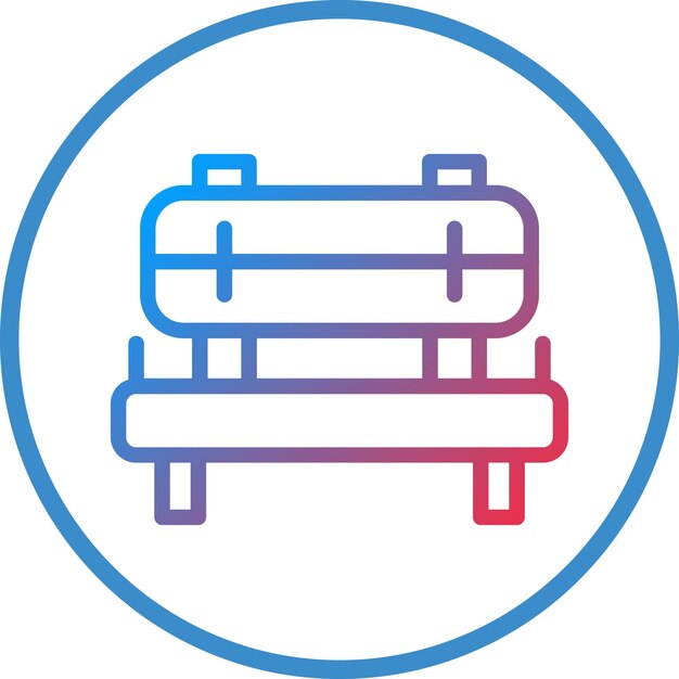 Estilo del icono del banco