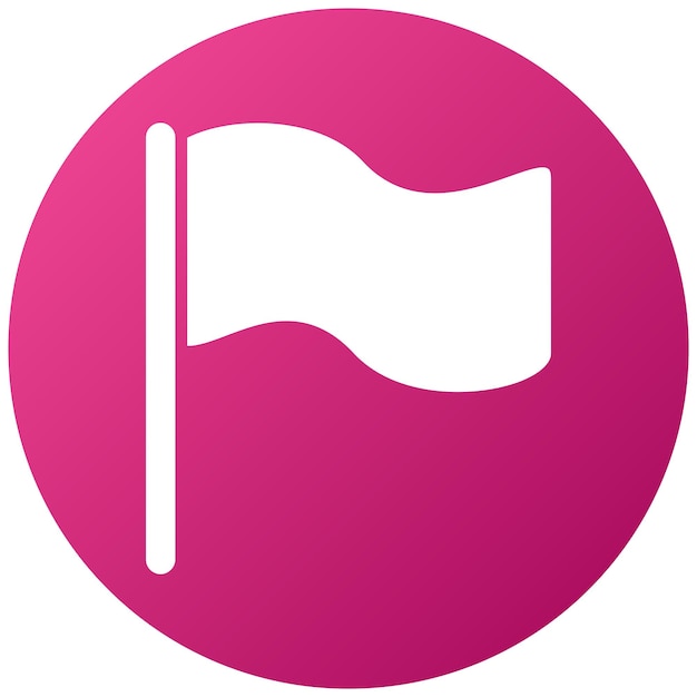 Estilo del icono de la bandera