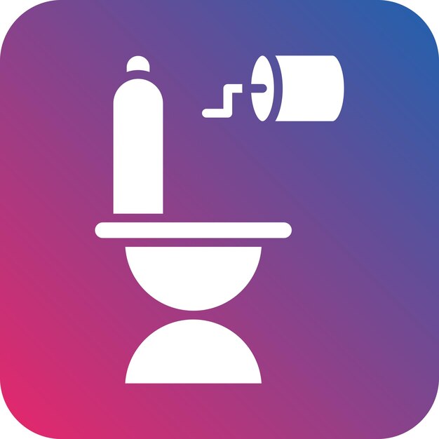 Estilo de icono de baño de diseño vectorial