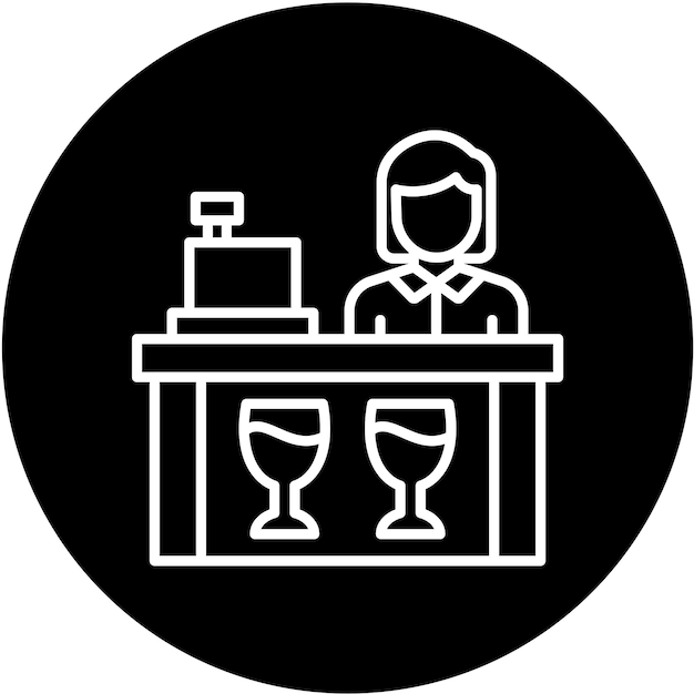 Estilo del icono de la barra de caja de diseño vectorial