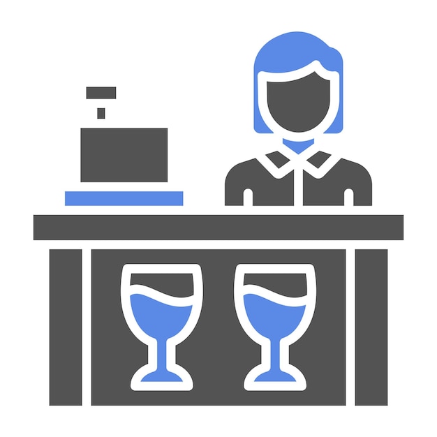 Estilo del icono de la barra de caja de diseño vectorial