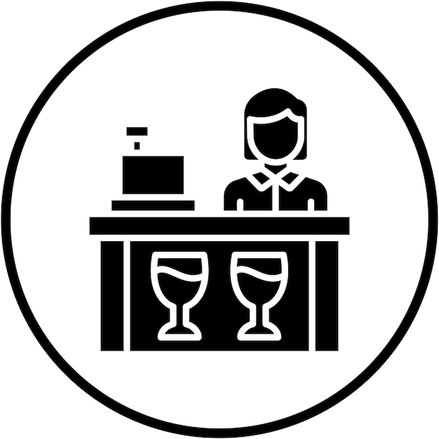 Estilo del icono de la barra de caja de diseño vectorial