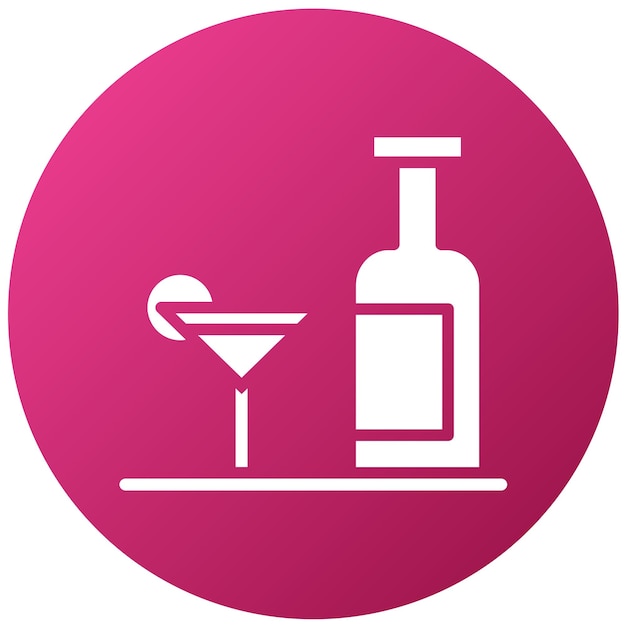 Estilo del icono de la barra de diseño vectorial