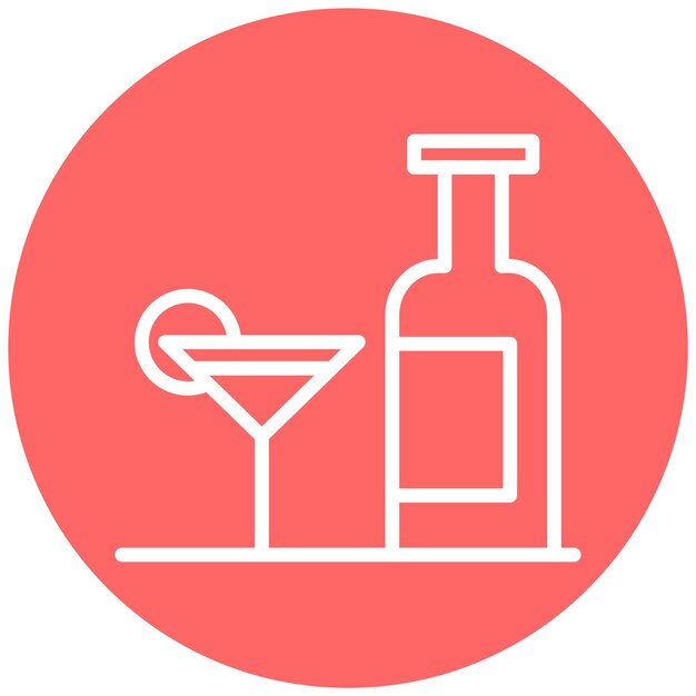 Estilo del icono de la barra de diseño vectorial
