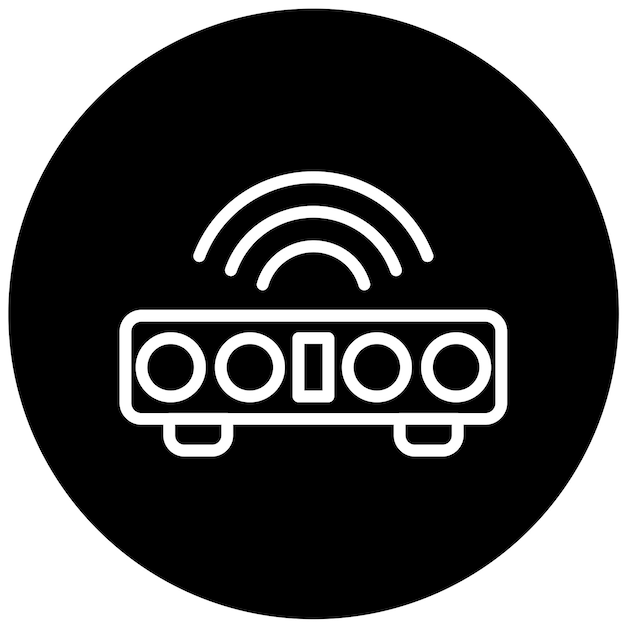 Estilo del icono de la barra de sonido de diseño vectorial