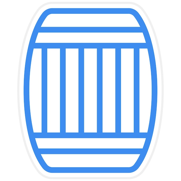 Estilo del icono del barril