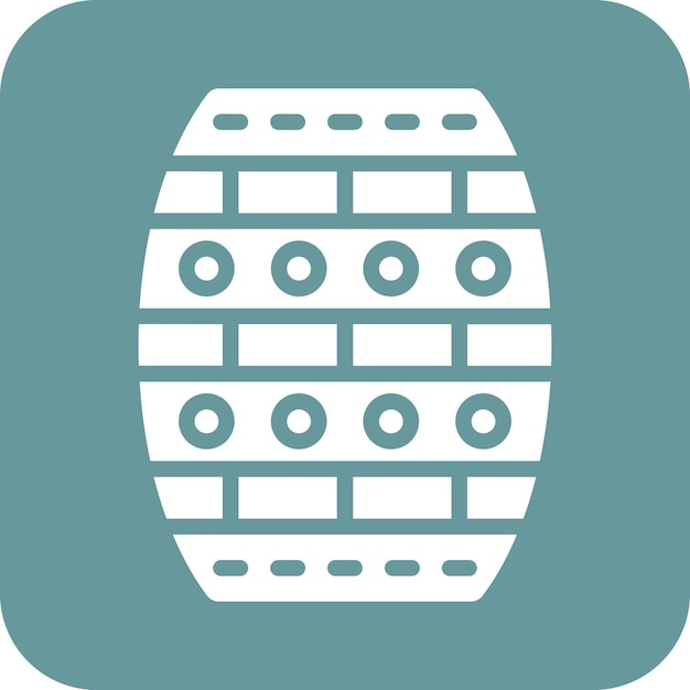 Estilo del icono del barril