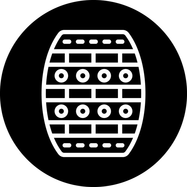 Estilo del icono del barril