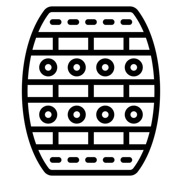 Estilo del icono del barril
