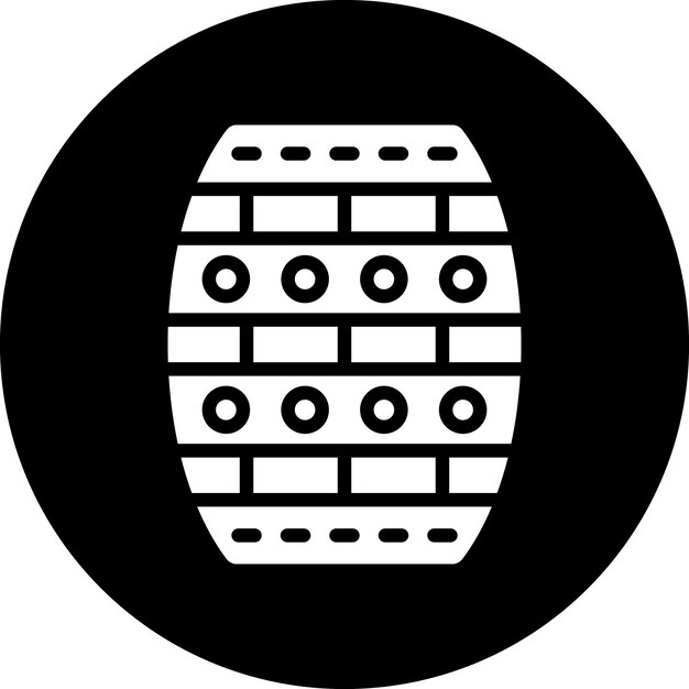 Estilo del icono del barril