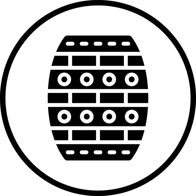 Estilo del icono del barril