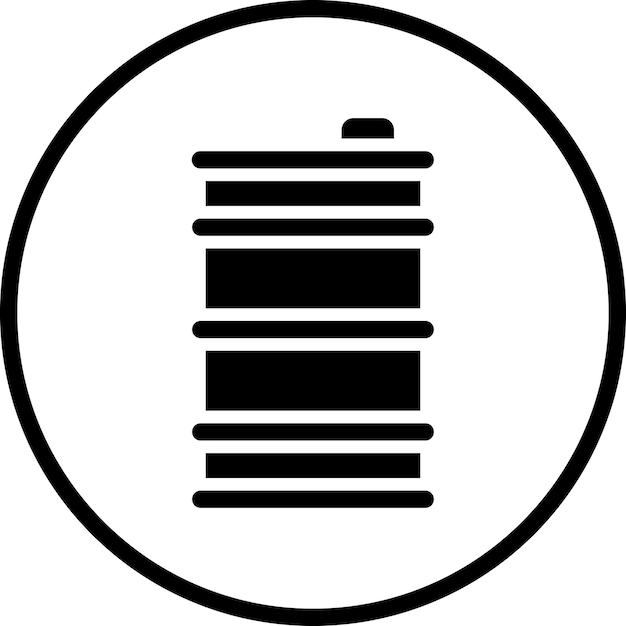 Estilo del icono del barril
