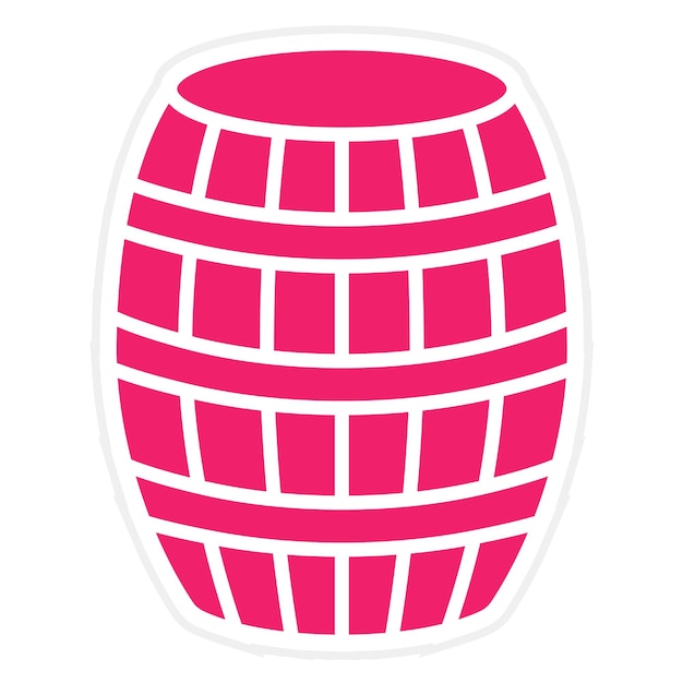 Estilo del icono del barril
