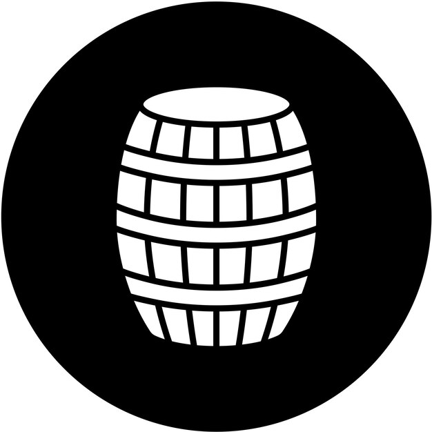 Estilo del icono del barril