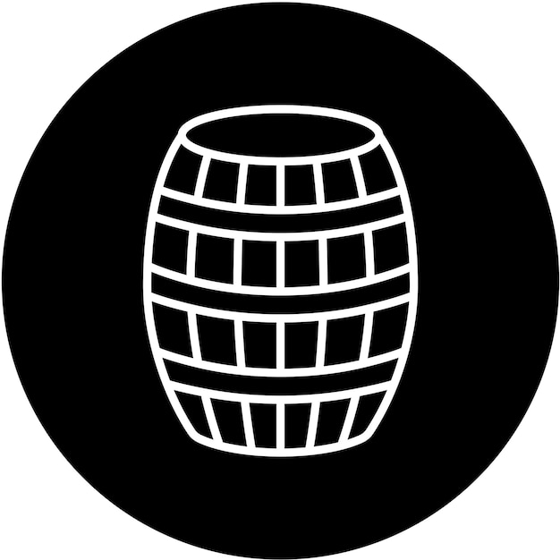 Estilo del icono del barril