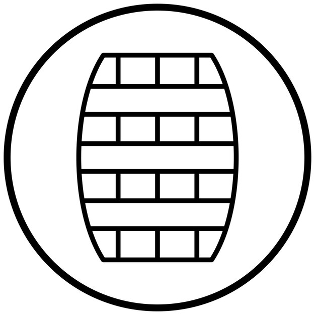 Estilo del icono de los barriles
