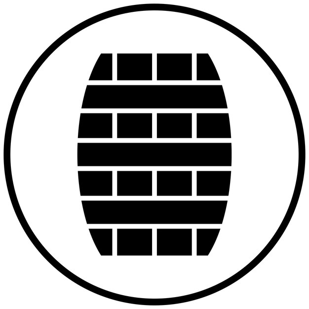 Estilo del icono de los barriles