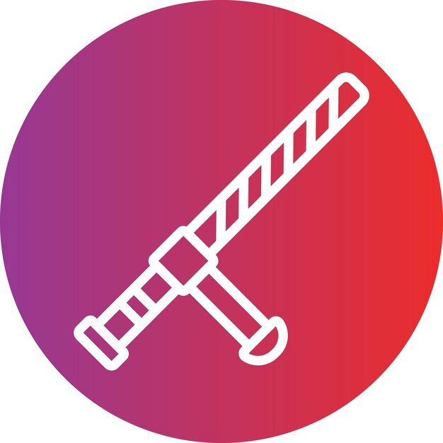 Estilo del icono del bastón