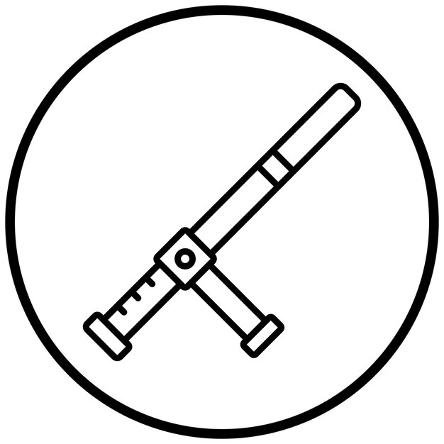 Estilo del icono del bastón