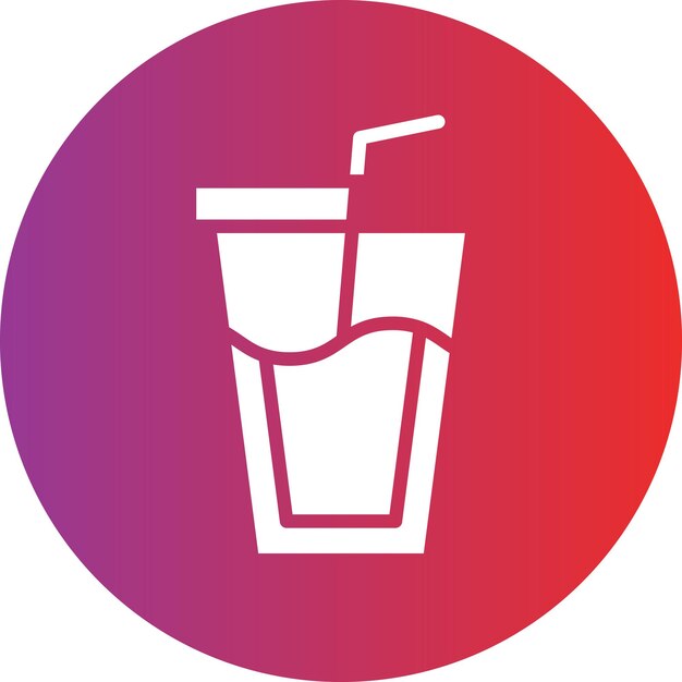 Estilo del icono de la bebida