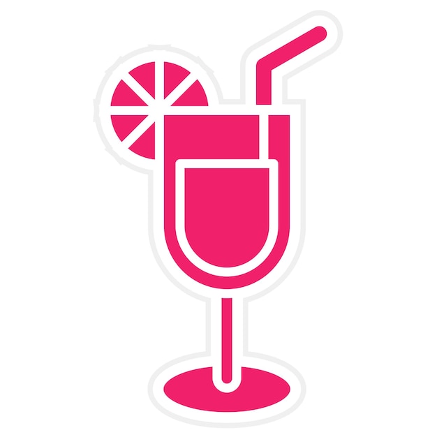 Estilo del icono de la bebida