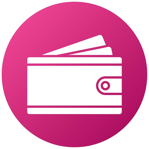 Estilo del icono de la billetera