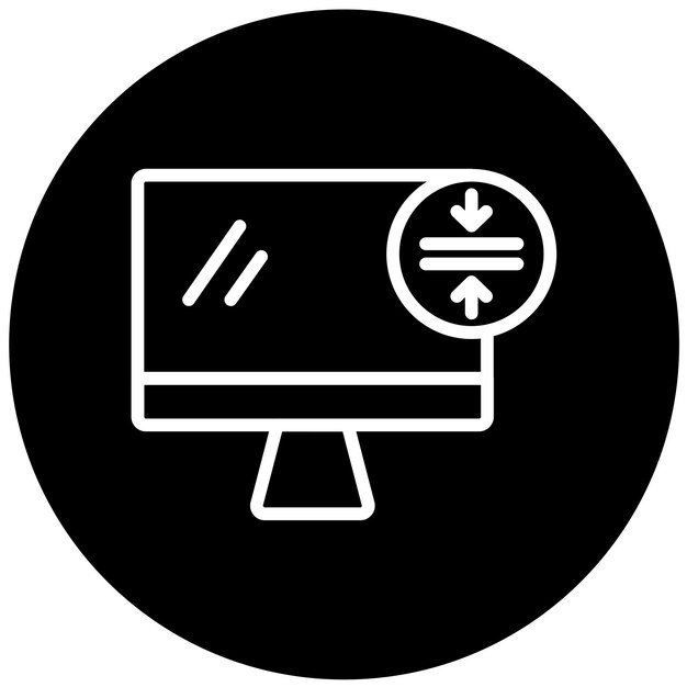 Estilo del icono del bisel de diseño vectorial